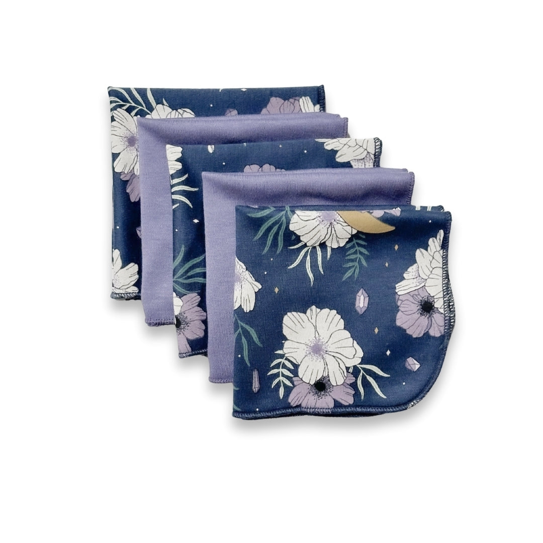 Bamboo Baby Capsule Gift Box - Celestial Floral & Dusty Lilac