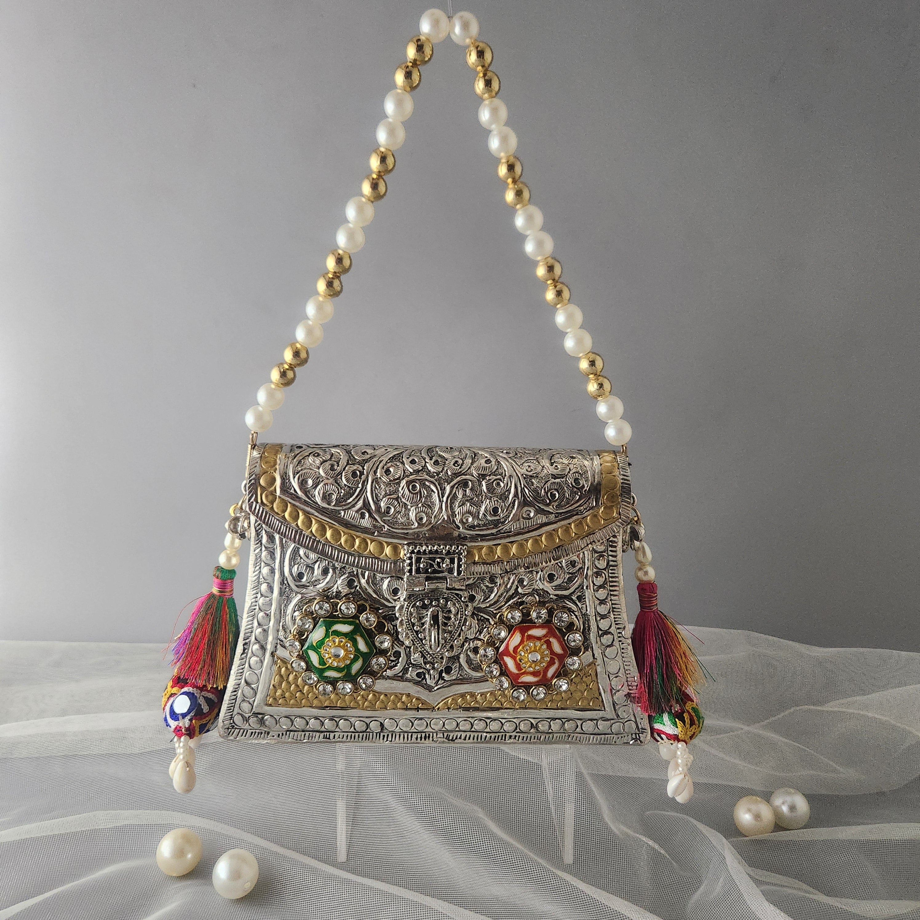Regal Heirloom Metal Clutch