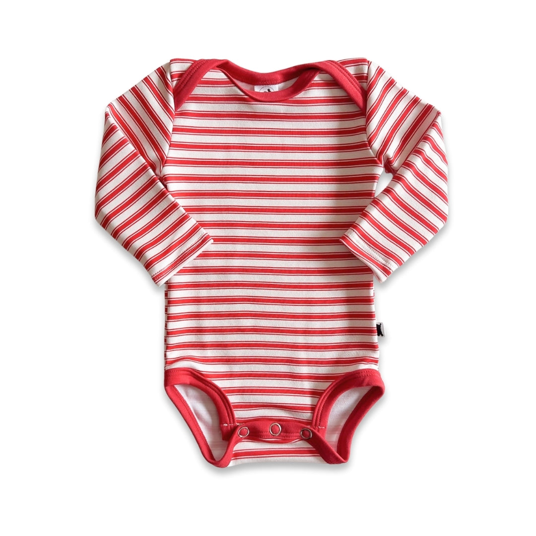Baby Long-Sleeve Bamboo Onesie | Prints