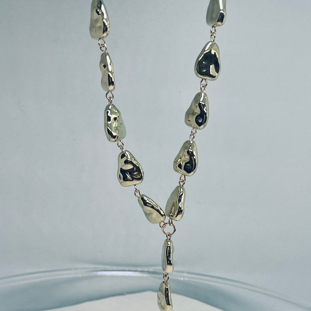 10k golden plated necklace