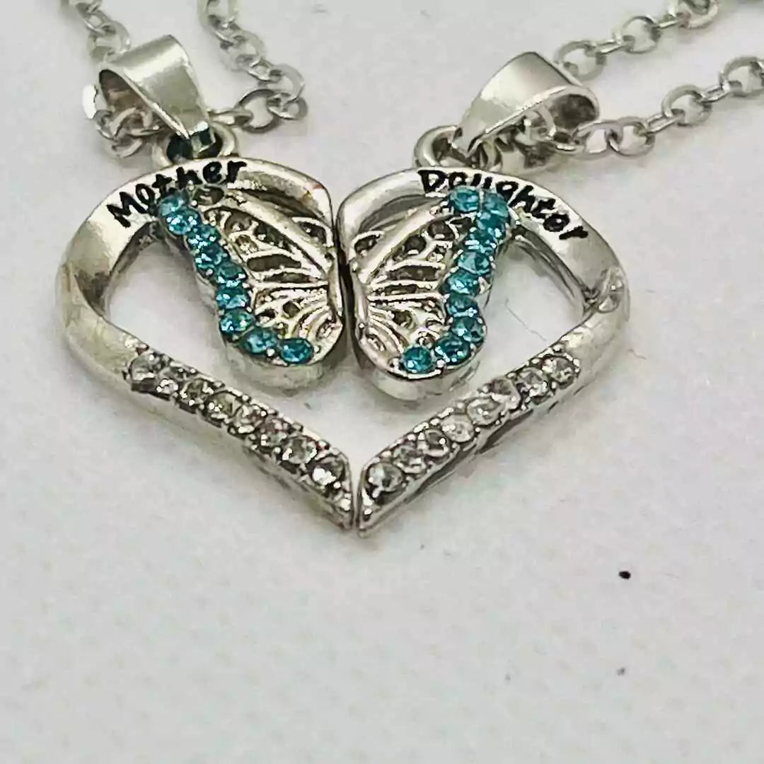 Premium Mother-Daughter Heart Chain