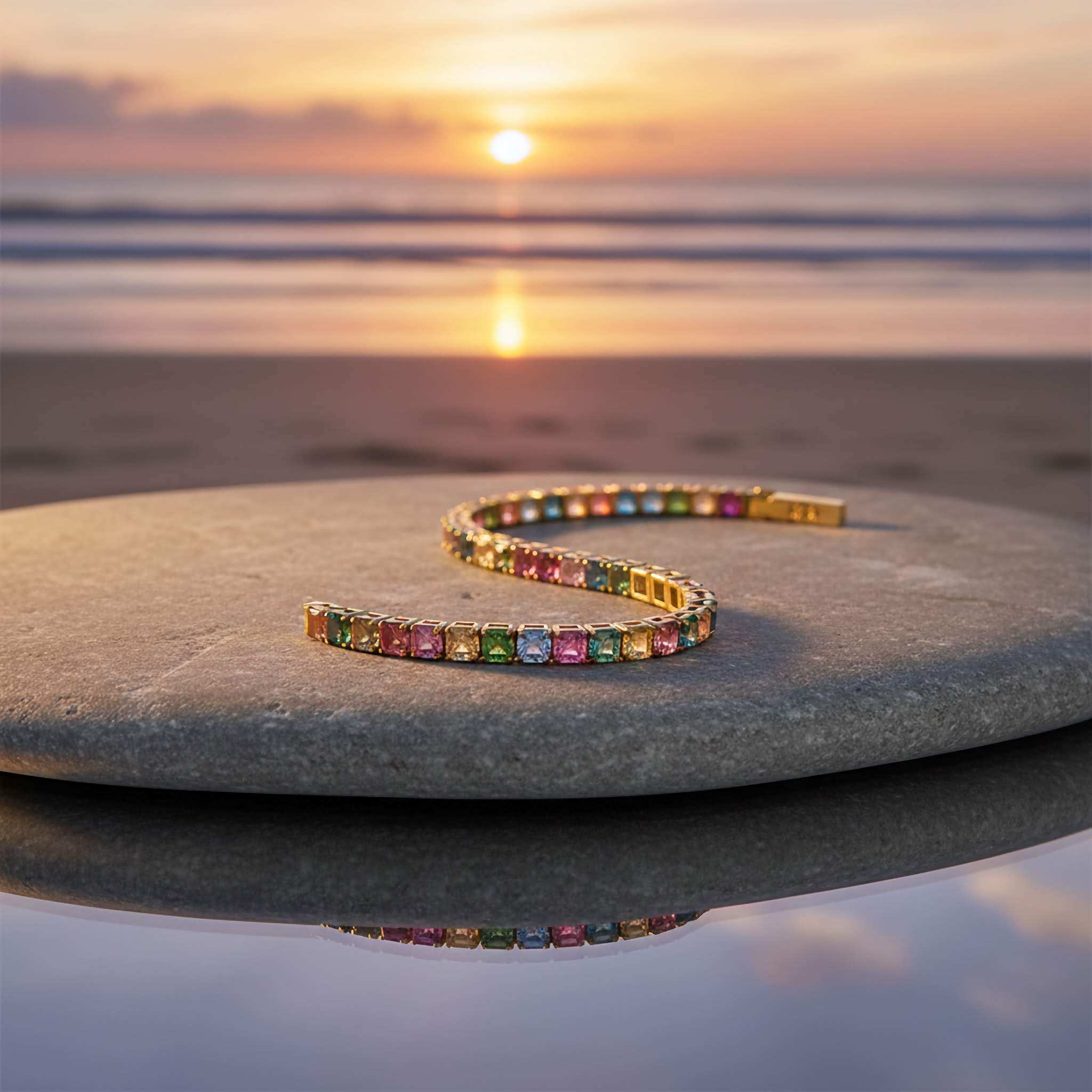 Royal Spectrum Gemline Bracelet