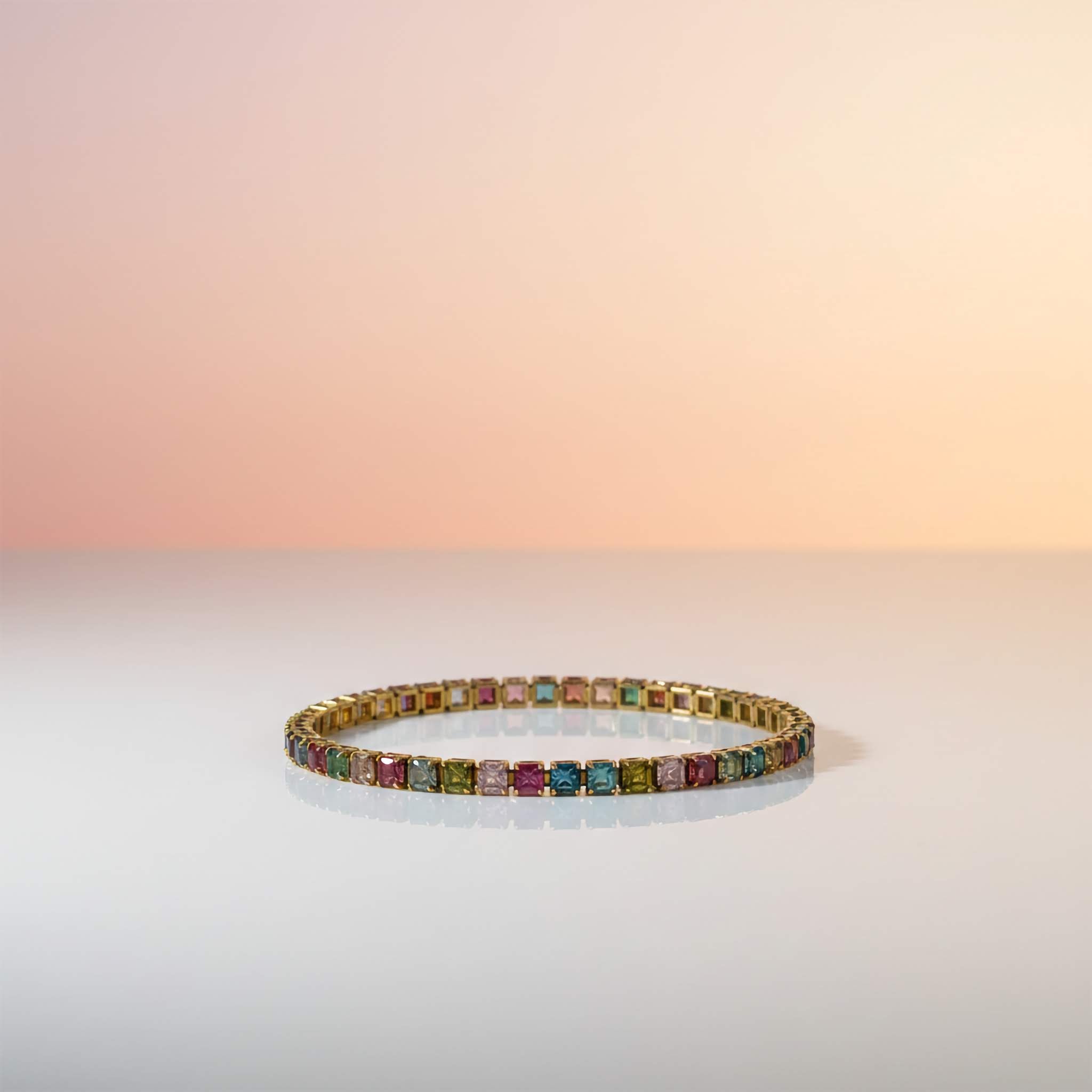 Royal Spectrum Gemline Bracelet