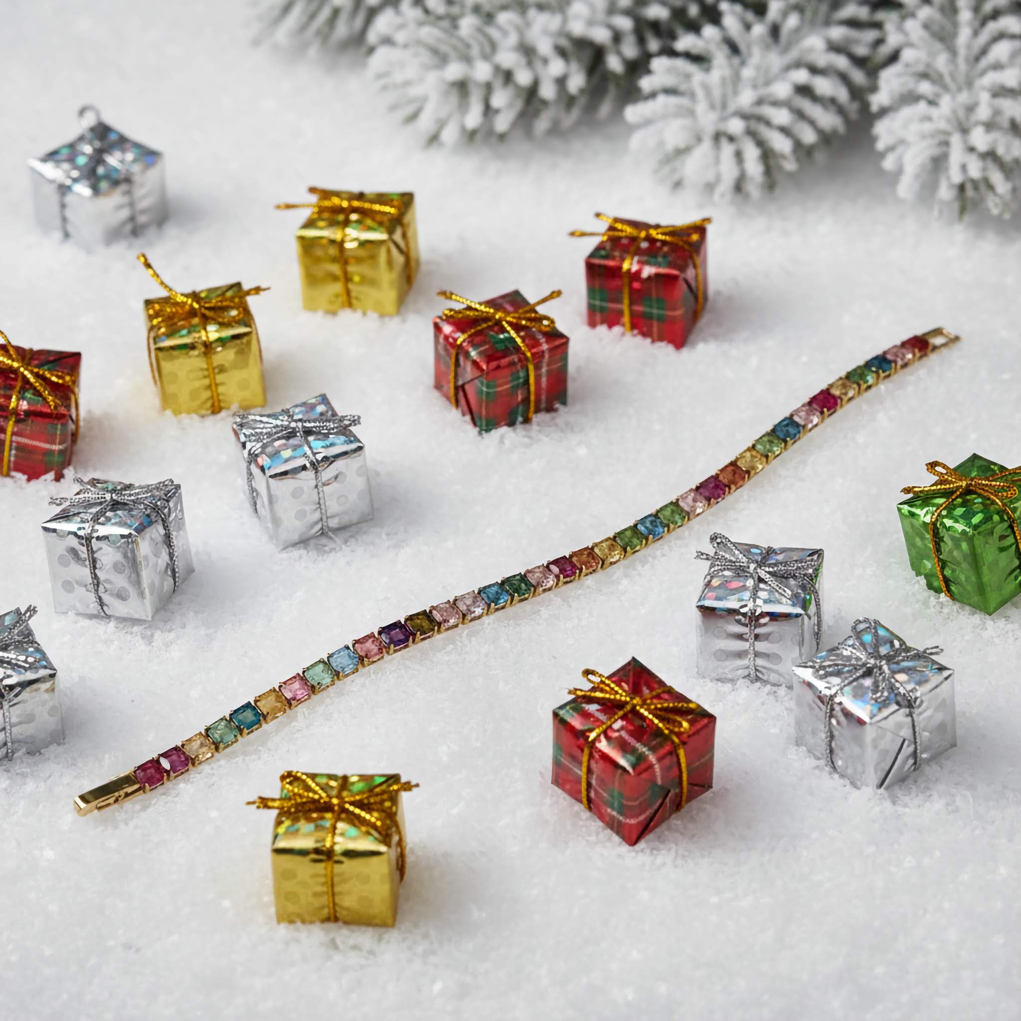 Royal Spectrum Gemline Bracelet