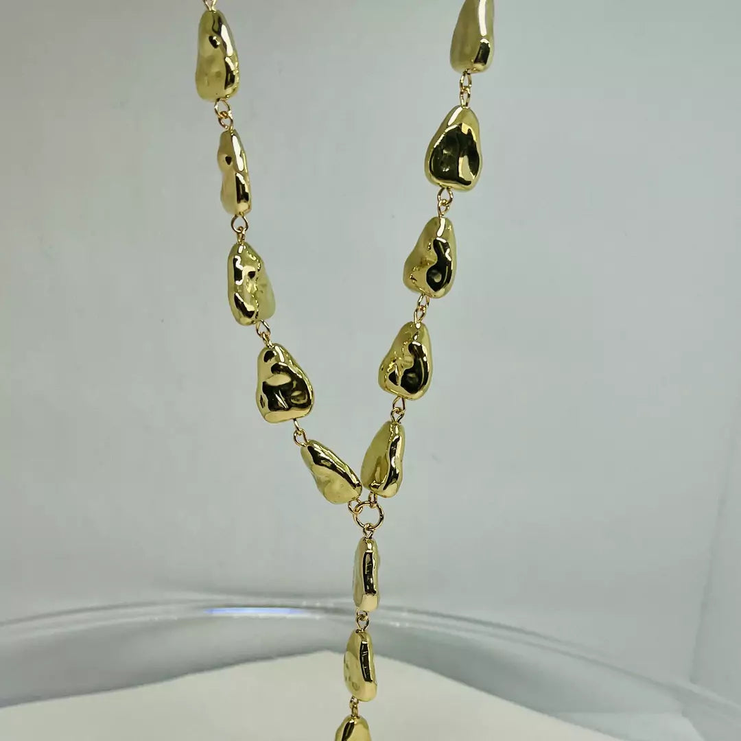 10k golden plated necklace