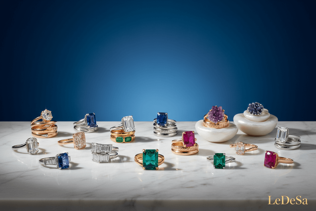 Rings Collection | Gold Plated, Stackable & Statement Rings