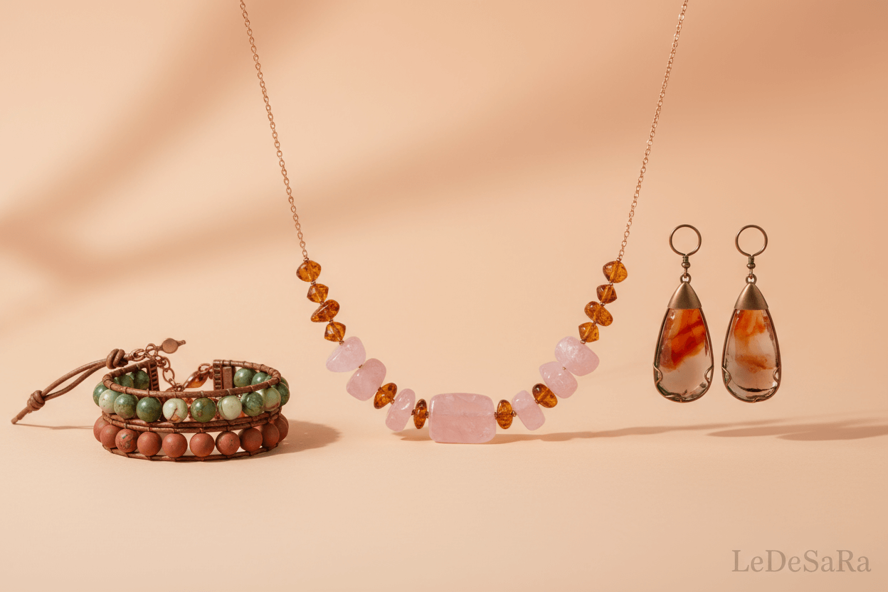 Natural stone jewelry