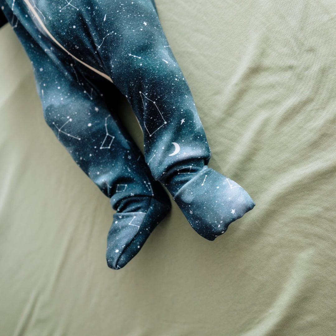 Bamboo Baby Zipper Sleeper