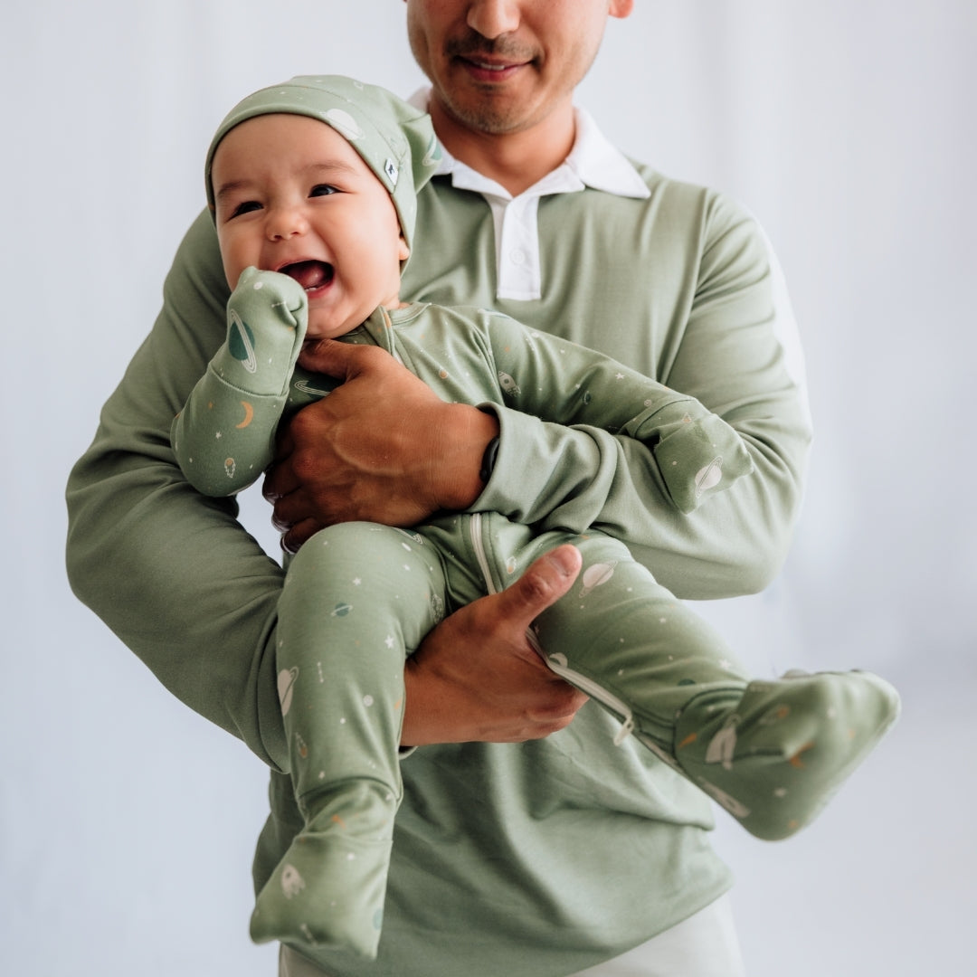 Bamboo Baby Zipper Sleeper