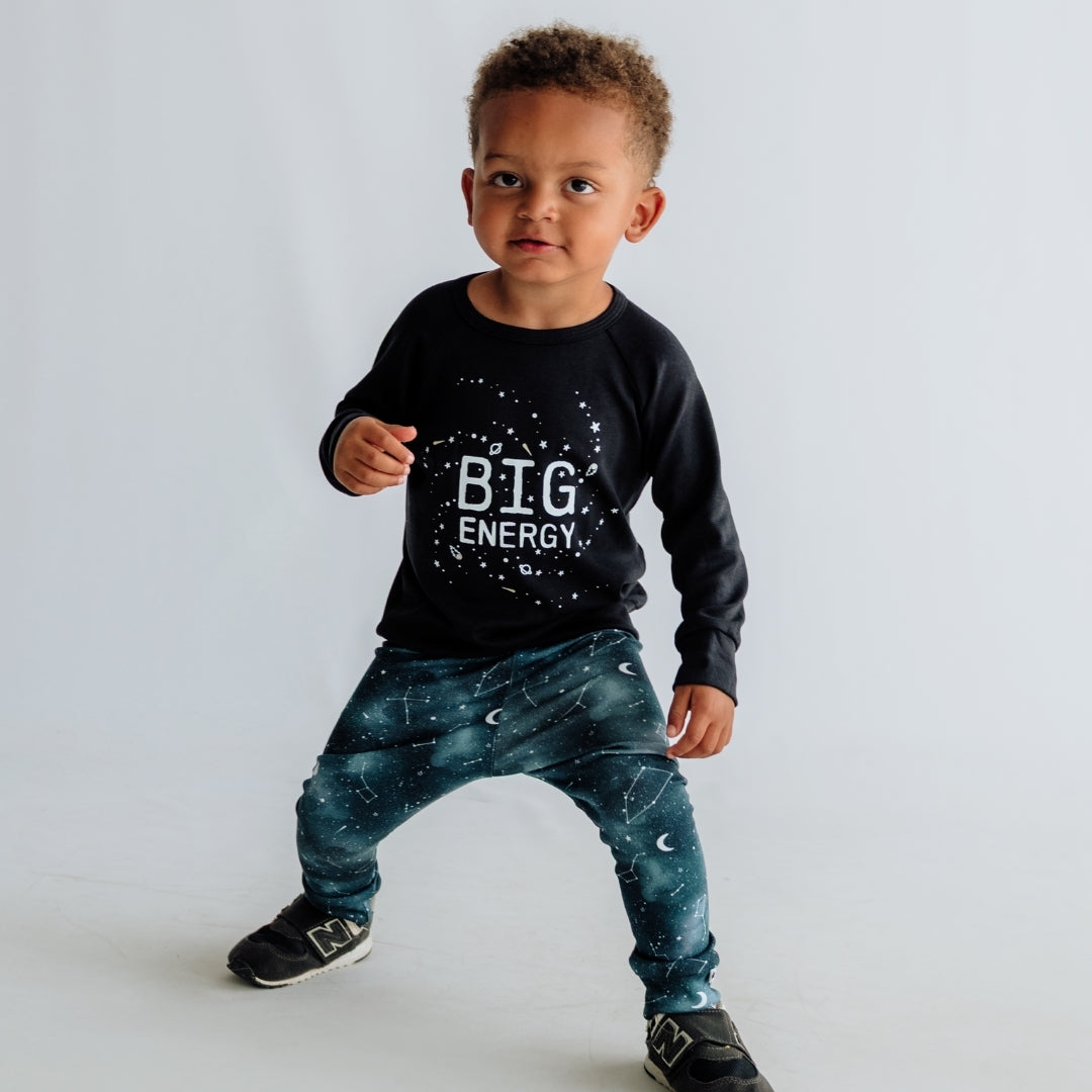 Baby/Kids Graphic Bamboo Raglan Sleeve Pullover