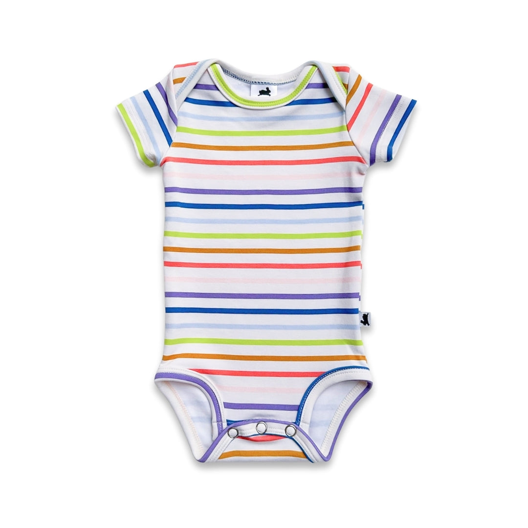 Bamboo Baby Capsule Gift Box - Rainbow Stripe & Sunflower
