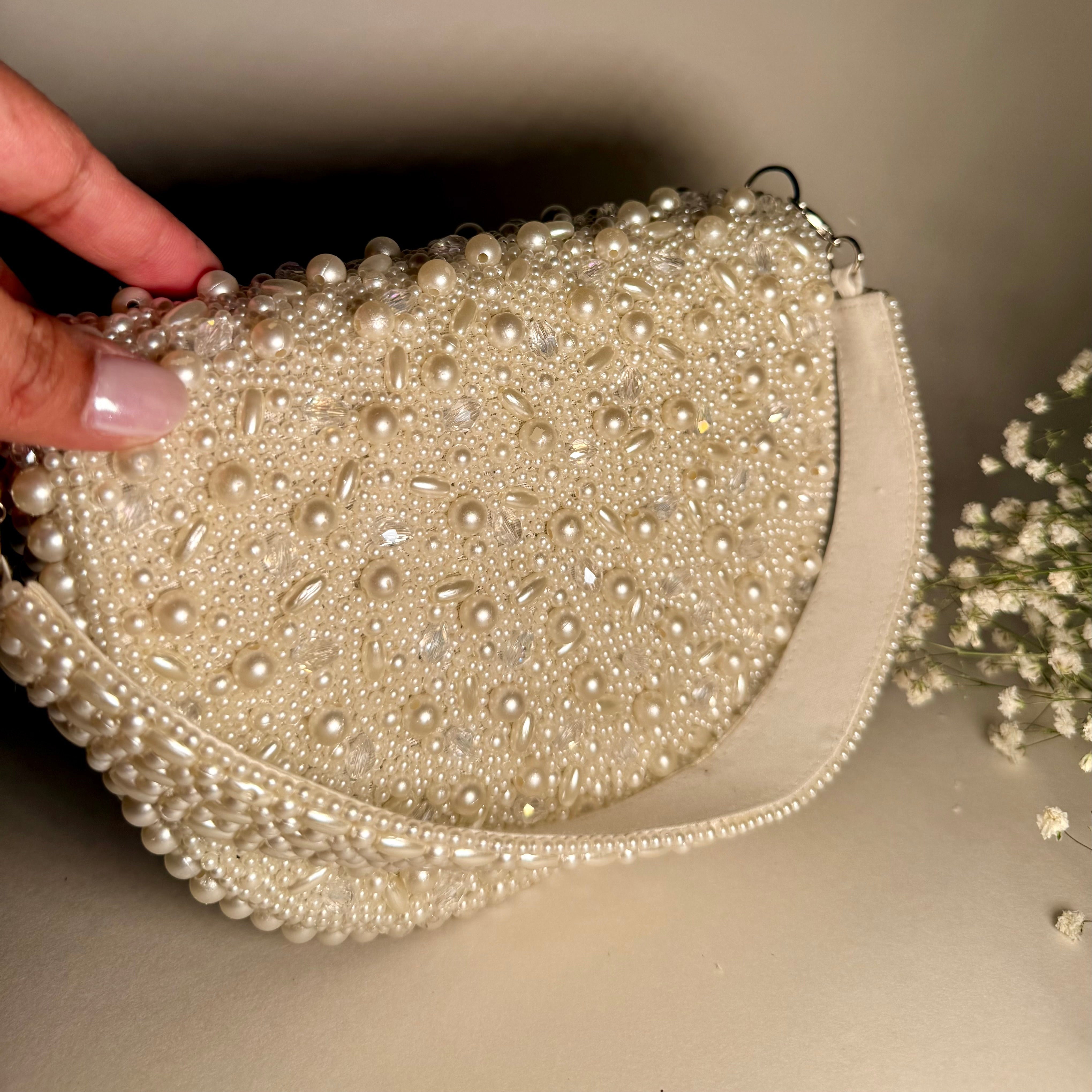The Noor Pearl Clutch