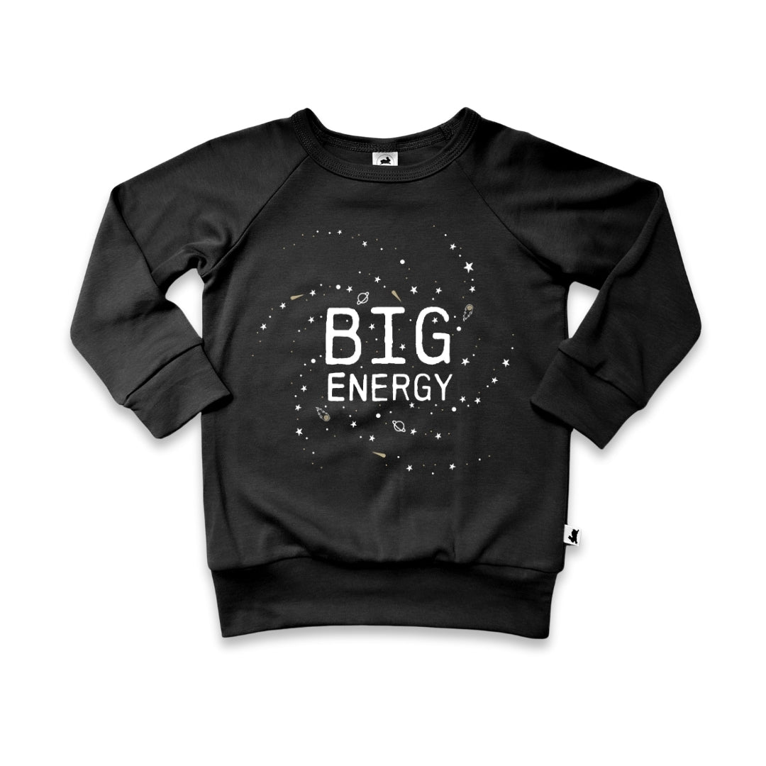 Baby/Kids Graphic Bamboo Raglan Sleeve Pullover
