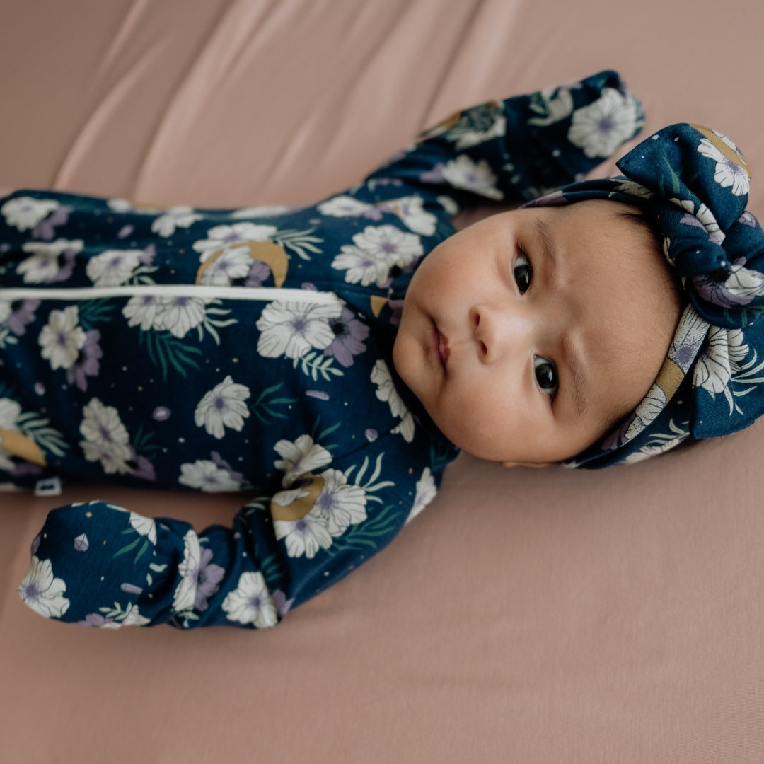 Bamboo Baby Zipper Sleeper