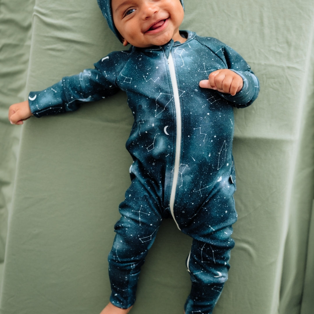 Bamboo Baby Zipper Sleeper
