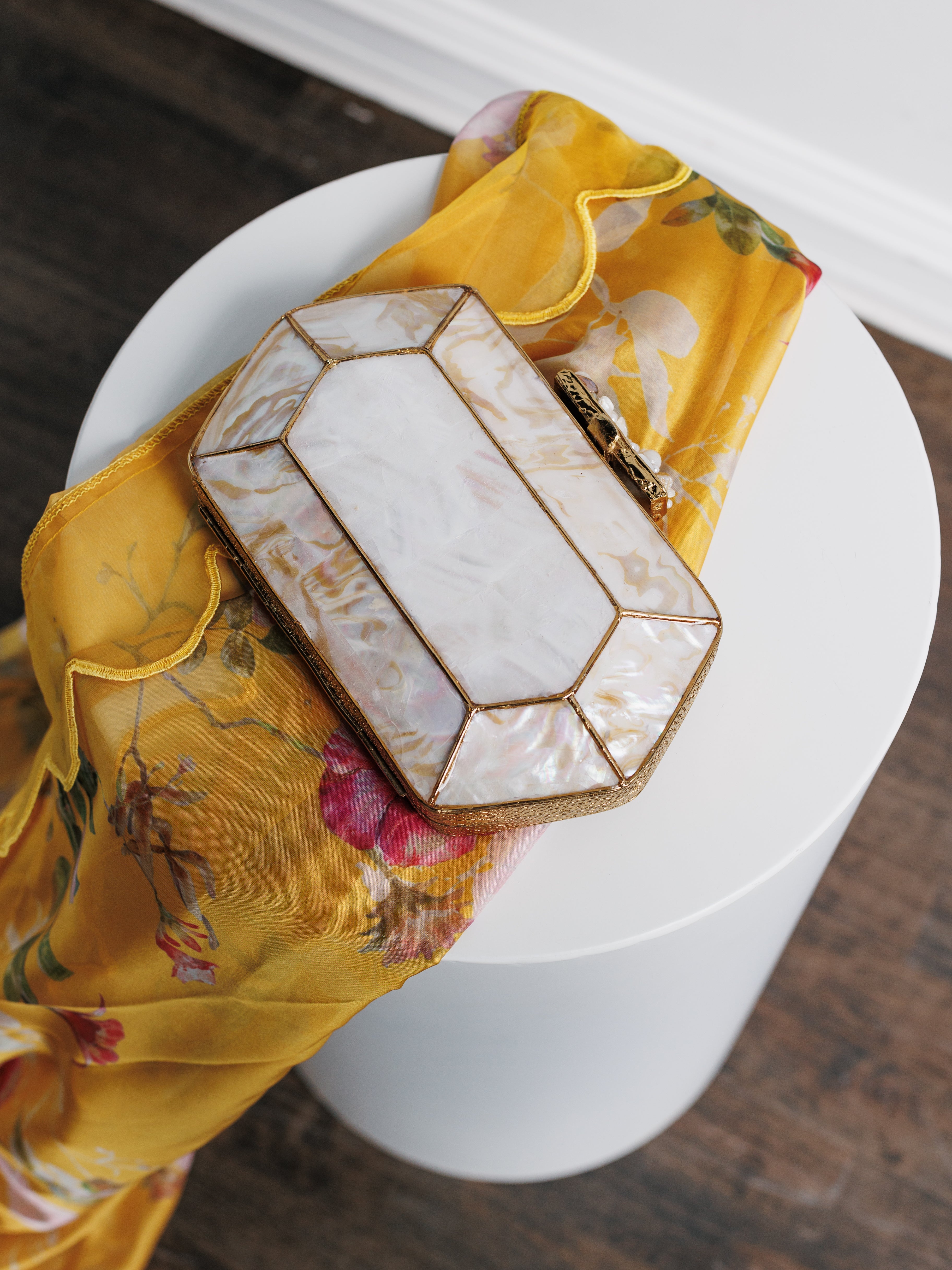 The SAMAR Gold Clutch