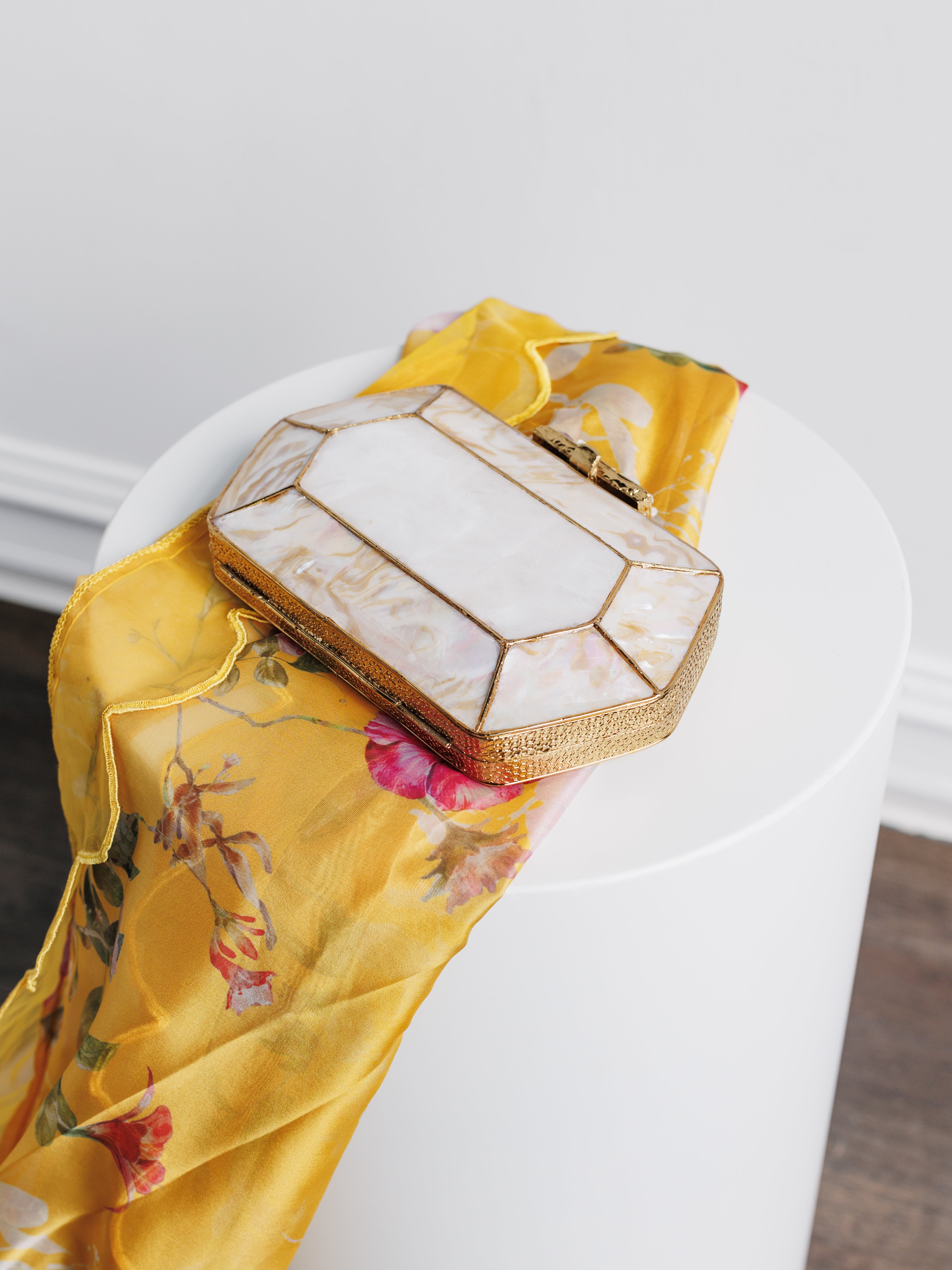 The SAMAR Gold Clutch