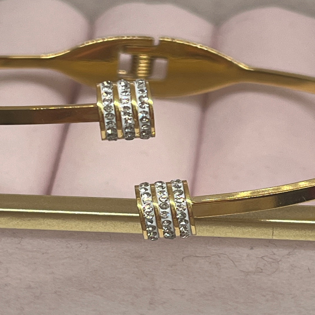 16k gold plated Zirconia diamond bracelet