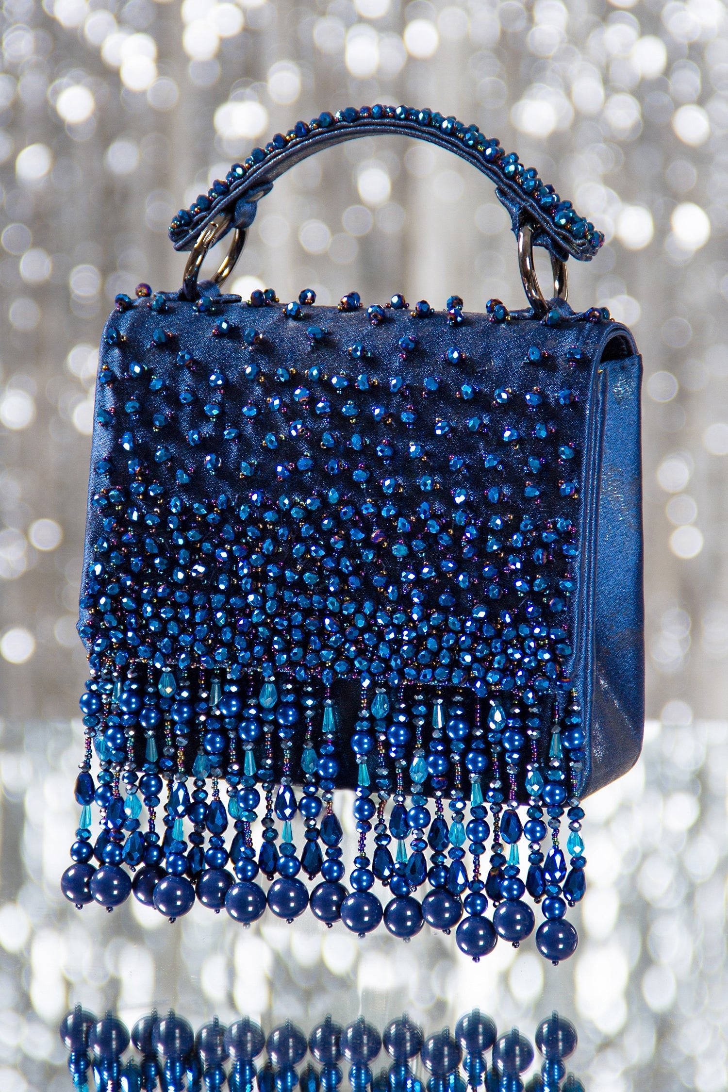 KYRA BLUE CLUTCH
