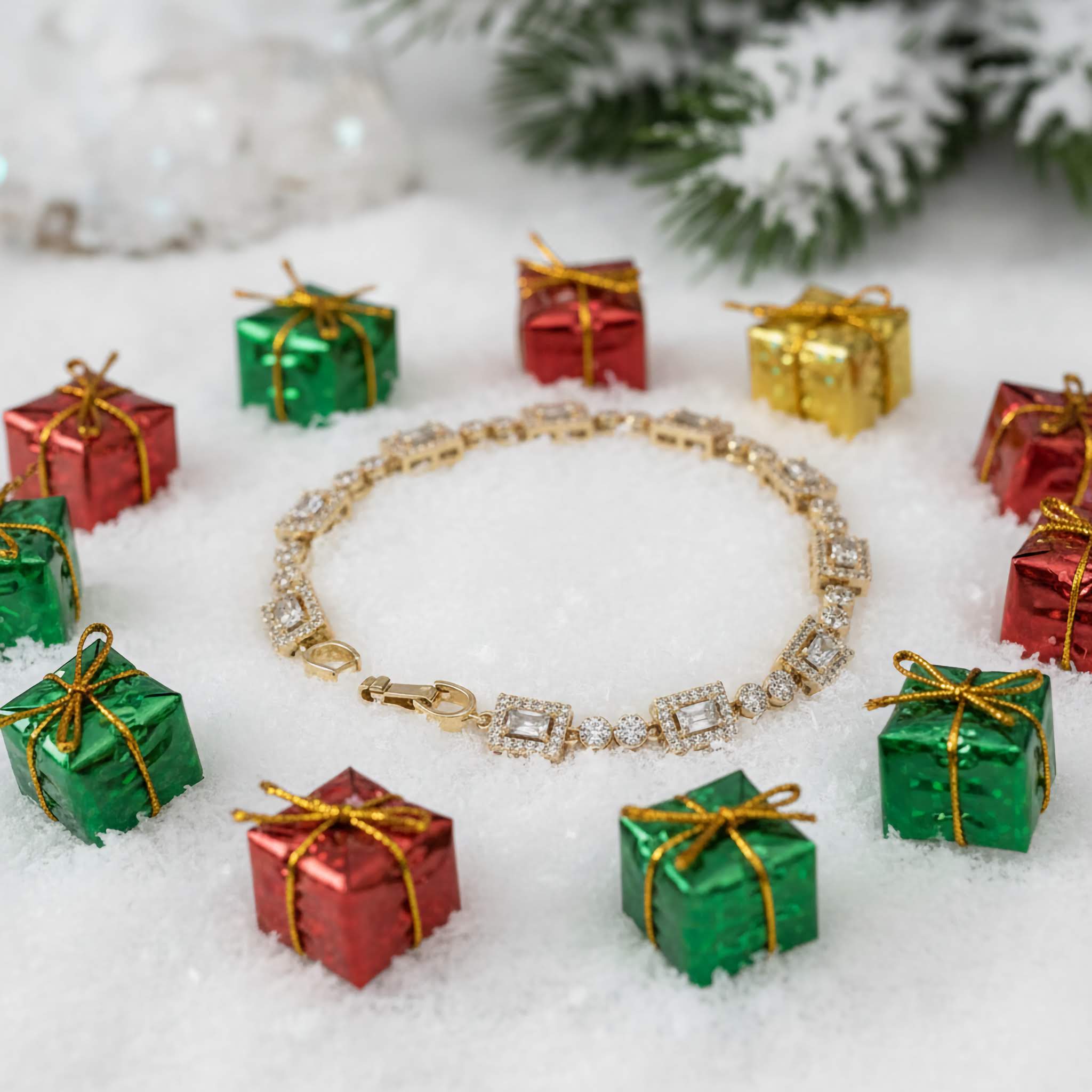 Lumina Halo Gold Bracelet