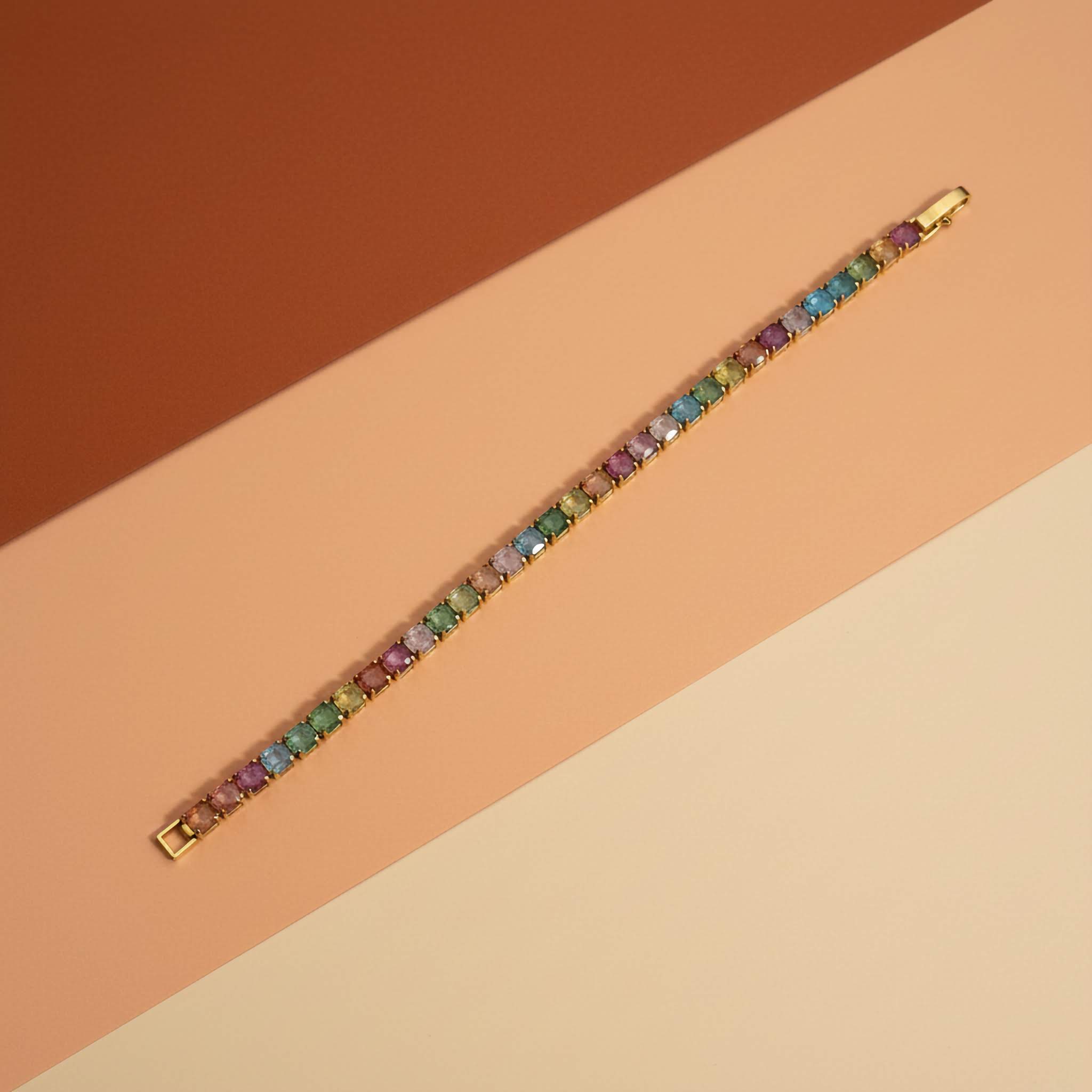Royal Spectrum Gemline Bracelet