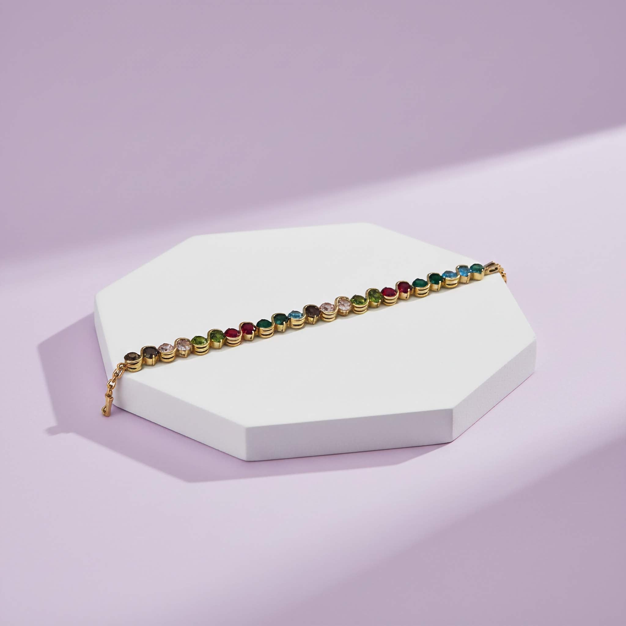 GemHalo Spectrum Bracelet