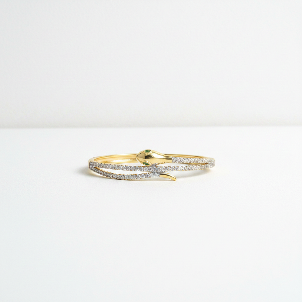 Serpentine Royale Gold Bangle